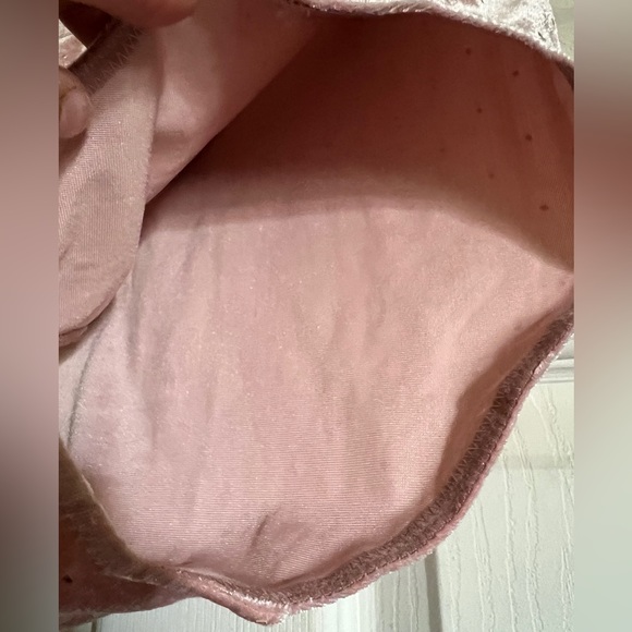 Free people combo blush panty velvet with gold polka dots - Picture 2 of 7